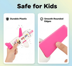 Multi - Functional Airplane - Shaped Compass Box with LED Light and Built - in Sharpener - justgrabit.in | Just Grab It