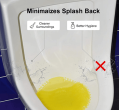 Urinal Screen Deodorizer Mat (1 Pc) - justgrabit.in | Just Grab It