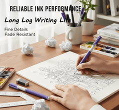 Large Black ball Pens Set Drawing Writing Pen 0.5 mm (1 Pc) - justgrabit.in | Just Grab It