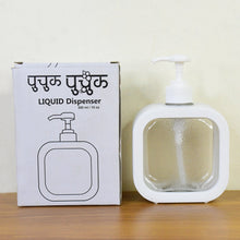 Snap sink Dispenser Plastic Clear Empty Pump Lotion Bottles (1 Set) - justgrabit.in | Just Grab It