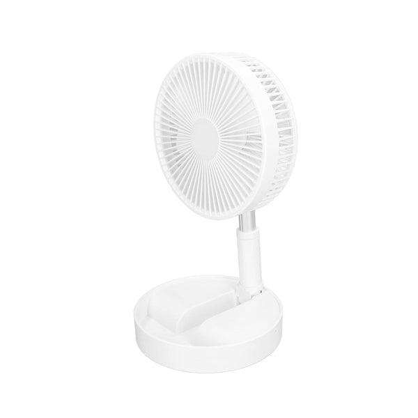 Telescopic Foldable Electric Desktop Fan – Adjustable & Portable - justgrabit.in | Just Grab It