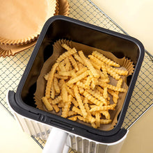 Square Air Fryer Disposable Paper Liner (50 Pcs Set / 160mmx45mm) - justgrabit.in | Just Grab It