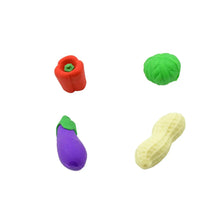 Mini Cute Vegetable & Fruit Erasers (4 Pc): Pencil Rubbers for Kids - Justgrabit Inc.
