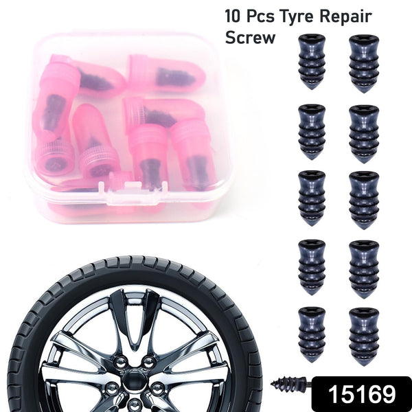 Tire Repair Rubber Nail Car Tire Repair Nails Tire Repair Pink (10 Pcs Set) - justgrabit.in | Just Grab It