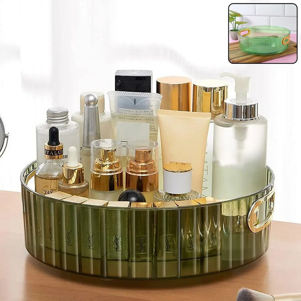 360° Rotating Multipurpose Storage Rack with Handles (1 Pc) - justgrabit.in | Just Grab It