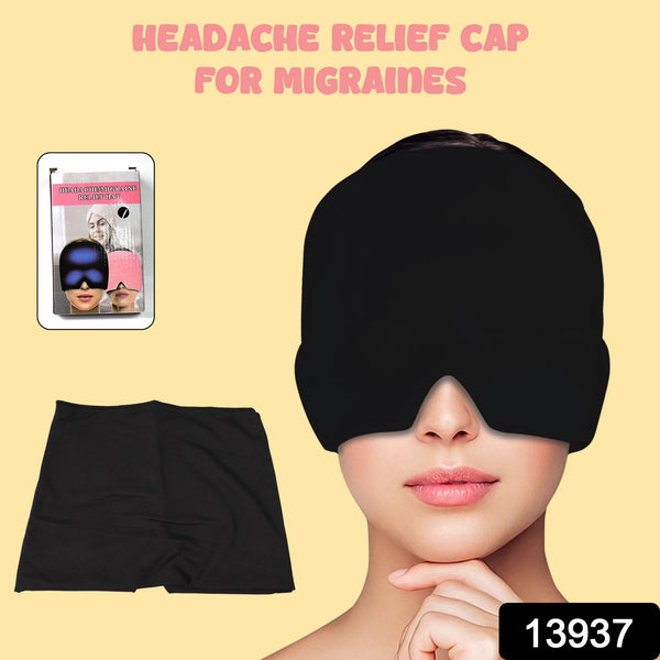 Headache Relief Hat Migraine Cap (1 pc / Black color) - justgrabit.in | Just Grab It
