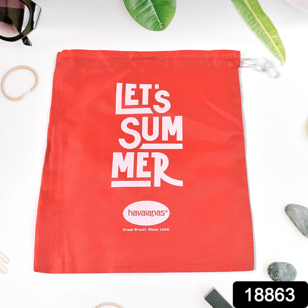 Multipurpose Heavy Duty Drawstring Bag (32×27 Cm / 1 Pc) - justgrabit.in | Just Grab It