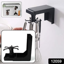 Self Adhesive 360 Degree Rotating Cooking Utensils Holder (1 Pc) - justgrabit.in | Just Grab It