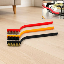 3 - Piece Mini Wire Brush Set: Tackle Tough Cleaning Jobs (Multi - Material) - Justgrabit Inc.