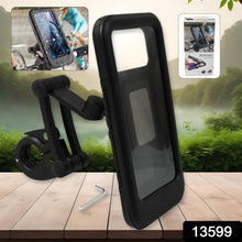 360 Rotation Bike Phone Mount Waterproof Cell Phone Holder (1 Pc) - justgrabit.in | Just Grab It