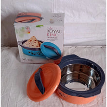 Casserole Box for Food Searving Inner Steel Insulated Casserole Hot Pot Flowers Printed Chapati Box for Roti Kitchen (Approx 2500 ml) - Justgrabit Inc.