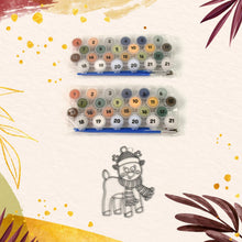Paint by Number Kits 2 Set 21 Number Color, 6 paint brushes (2 Set) - justgrabit.in | Just Grab It