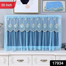 Dustproof Cover for Indoor, TV Screen Protector Cloth Cover (55 Inch) - justgrabit.in | Just Grab It