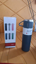 Stainless Steel Double Wall Insulated Flask Bottle With Cup (500ml Approx) - Justgrabit Inc.