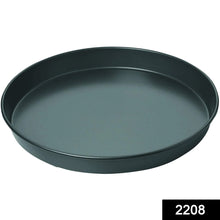 Steel Non - Stick Round Plate Cake Pizza Tray Baking Mould - Justgrabit Inc.