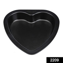 Heart Shape Cake Mould Non Stick Steel 1 kg Cake Baking Tray ( 23cm) - Justgrabit Inc.