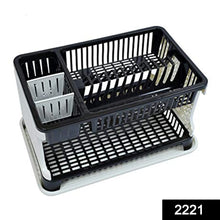 Kitchen Organizer Rack with Water Storing Tray / Dish Rack - Justgrabit Inc.