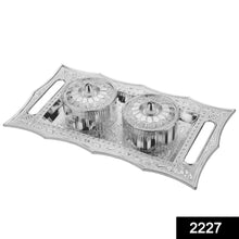 Multipurpose Decorative Multi Storage Mukhwas Dani / Serving Tray - Justgrabit Inc.