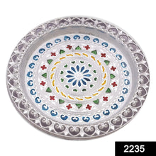 Silver Plated Pooja Thali - Justgrabit Inc.