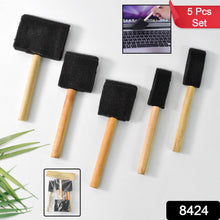 Multipurpose Sponge Brushes for Painting with Wooden Handles - justgrabit.in | Just Grab It