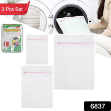 Reusable and Durable Zip Mesh Laundry Bag 3 Different Size (3 Pcs Set) - justgrabit.in | Just Grab It