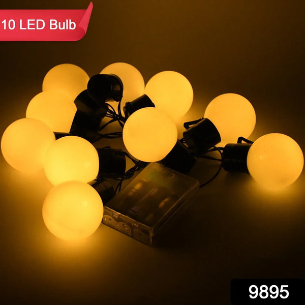 10 LED String Lights 3 Battery Operated (1 Pc / Battery Not Included) - Justgrabit Inc.