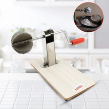 Stainless Steel Coconut Scraper with Wooden Base (1 Pc) - justgrabit.in | Just Grab It