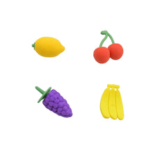 Mini Cute Vegetables and Fruits Erasers or Pencil Rubbers for Kids, 1 Set Fancy & Stylish Colorful Erasers for Children, Eraser Set for Return Gift, Birthday Party, School Prize, 3D Erasers (4 pc Set) - Justgrabit Inc.