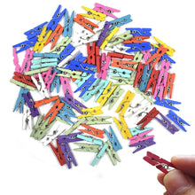 Multipurpose Wooden Clips / Cloth Pegs (Small, 50 Pcs) - Justgrabit Inc.