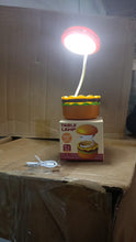 Burger Delight: Folding LED Night Lamp (1 Pc) - justgrabit.in | Just Grab It