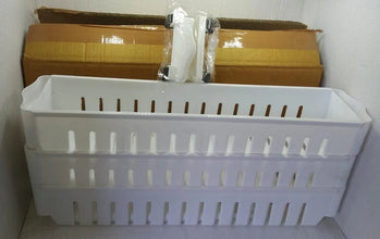 Multipurpose 3 Layer Slim Side Space Saving Storage Organizer Rack Shelf - Justgrabit Inc.