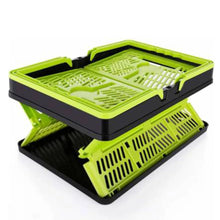 Folding Shopping Portable Storage Basket - Justgrabit Inc.