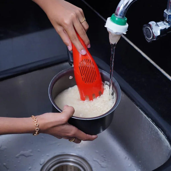 Rice Sieve Washer Practical Rice Strainer Spoon - Justgrabit Inc.