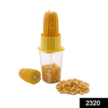 Multi Use Plastic Corn Stripper Cob Remover Bowl - Justgrabit Inc.