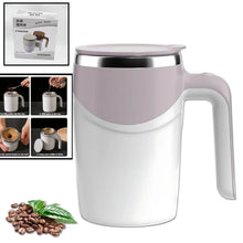 Stirring Coffee Mug | Magnetic Stirring Coffee Cup | Stainless Steel Mug for Milk | Travel Mixing Cup | Self Stirring Coffee Mug, Suitable for Coffee / Milk / Hot Chocolat | Battery Operated ( Battery Not Included) - Justgrabit Inc.