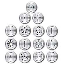 15 in 1 Stainless Steel Kitchen Press with Different Parts - Justgrabit Inc.