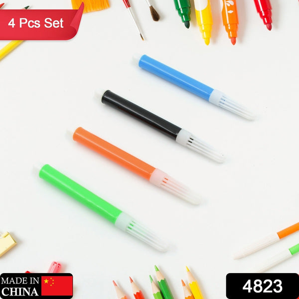 4 - Piece Waterproof Marker Pen Art Set for DIY Crafts, Kids & Artists - justgrabit.in | Just Grab It