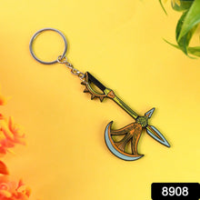 Axe Shape Metal Keychain - Durable & Stylish Accessory (1 Pc) - justgrabit.in | Just Grab It