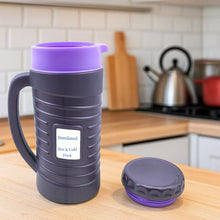 Stainless Steel Thermos Flask (Multiple Sizes): Travel Mug, Coffee, Tea (Leakproof), Tumbler - Justgrabit Inc.