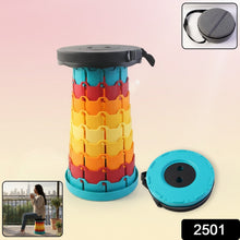 Collapsible Stool with Handle for Portable Seating (44x25.5 cm) - justgrabit.in | Just Grab It