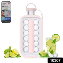 Ice Cube Trays 2 in 1 Portable Ice Ball Maker, 17 Round Ice Cube Mold (1 Pc) - justgrabit.in | Just Grab It