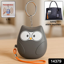 Portable Owl Shape Personal Safety Alarm Keychain - justgrabit.in | Just Grab It