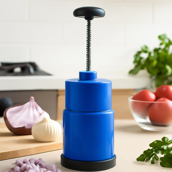 Onion Vegetable Hand Press Cutting Chopper (1 Pc / Mix Color) - justgrabit.in | Just Grab It