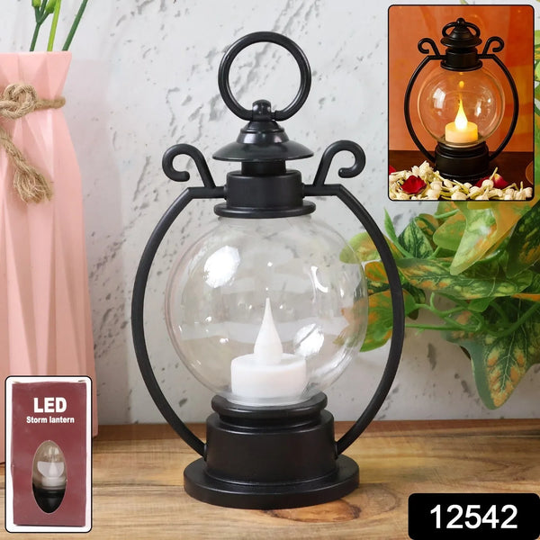 LED Storm Lantern Decorative Light (1 Pc) - justgrabit.in | Just Grab It