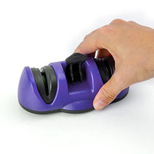 Manual Knife Sharpener 2 Stage Sharpening Tool for Ceramic Knife and Steel Knives - justgrabit.in | Just Grab It