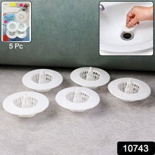 5 Pcs Multipurpose Sink Drain Hair Catcher & Strainer Filter (30~45 mm) - justgrabit.in | Just Grab It