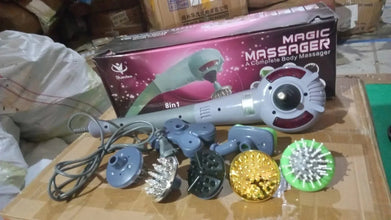 Electric 8 In 1 Full Body Massager, Magic Massager (1 Set) - justgrabit.in | Just Grab It