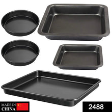 Carbon Steel Oven Bakeware Baking Set - Justgrabit Inc.
