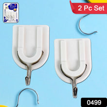 Multipurpose Strong Small Stainless Steel Adhesive Wall Hooks - Justgrabit Inc.