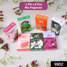 IKI Pocket Air Freshener Mix Flevar / Fragrance (1 Pkt / Inside 6 Pcs ) - Justgrabit Inc.